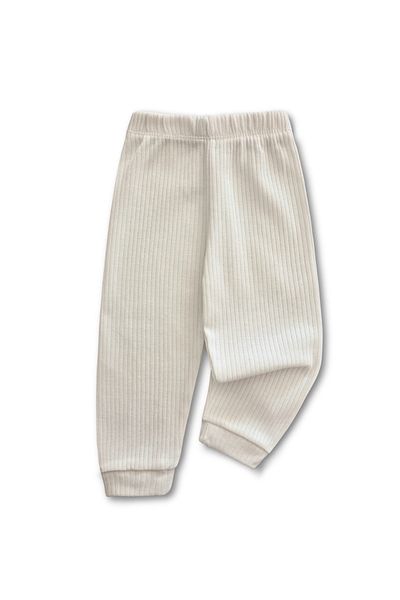 GizaKids Girl Boy Baby Unisex Pajama Bottoms Without Booties Set of 3