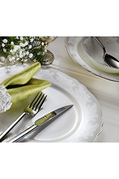Aryıldız Prestige Porselen 83 Parça 12 Kişilik Yemek Takımı