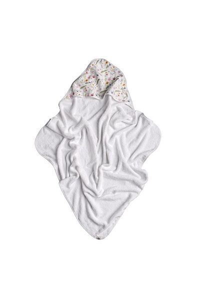 XKKO Prosop cu gluga bambus&bumbac Summer Meadow 90x90cm XKKO