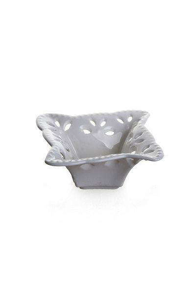 ultraform Porcelain Perforated Star Bowl Std 7 cm