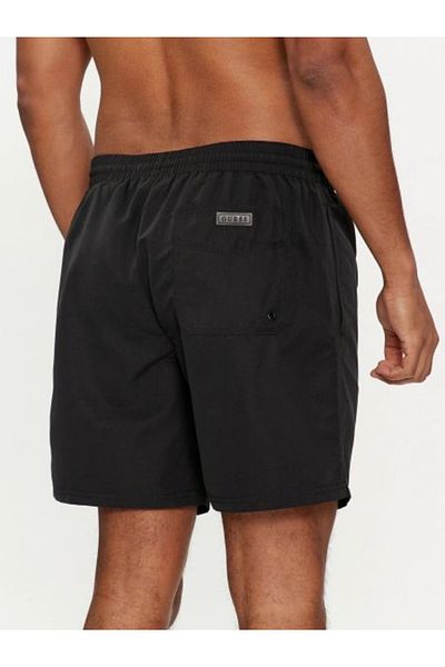 Guess Ανδρικό μαύρο μαγιό Swımtrunk Basic Medium F4gt01wg282-jblk