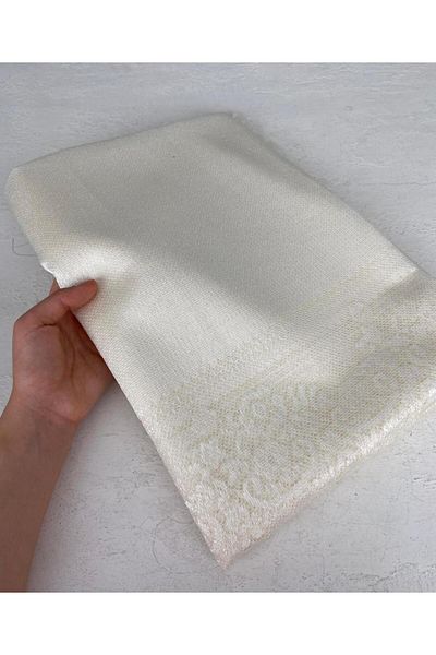 PEKİBU White Lace Model Stain Resistant Tablecloth - 160X220 cm