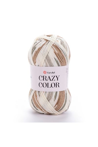 Yarnart Crazy Color - Μαρμάρινο Χέρι Πλεκτό Νήμα Ebruli 145