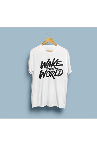 Generic Brand Wake The World Unisex Oversize T-shirt