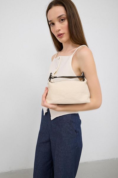 Shule Bags Geantă de mână și crossbody Elu Canvas Brown