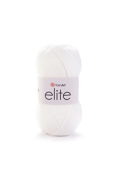 Yarnart Elite - Πλεκτό Χέρι Νήμα Λευκό-150
