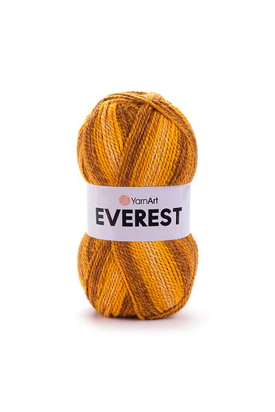 Yarnart Everest - Μαρμάρινο Χειροποίητο Πλεκτό Νήμα Ebruli-7041