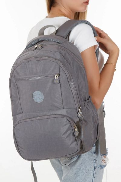 AVCA Unisex Waterproof Crinkle Fabric Oversized Laptop School and Travel Backpack with Teddy Bear Gift