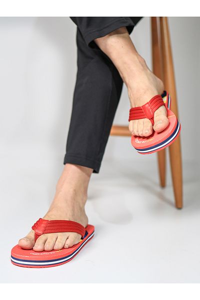 HANOX Digital Printing Men's Flip Flops Beach Slippers