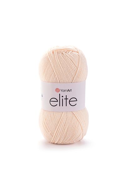 Yarnart Elite - Χειροποίητο Πλεκτό Νήμα Dark Cream-854