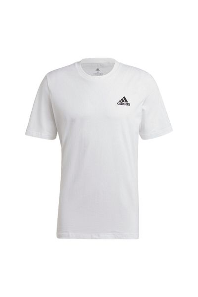 adidas Tricou cu logo mic brodat din jerseu unic Essentials