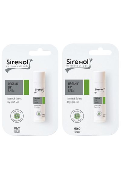 Sirenol Organic Lip Balm - Pack of 2