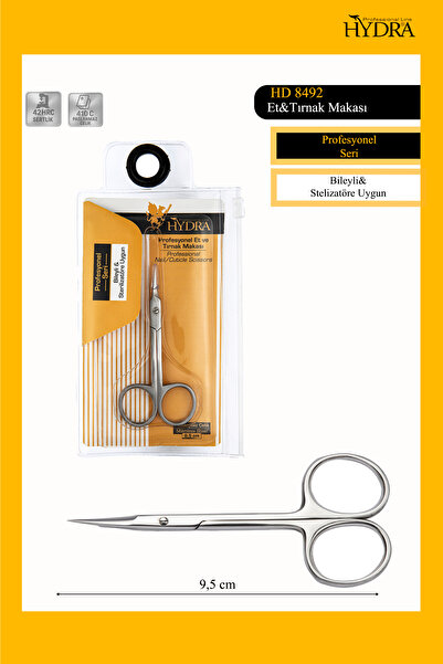 Hydra Profesyonel Seri Et Ve Tırnak Makası Hd-8492 Paslanmaz&bileyli