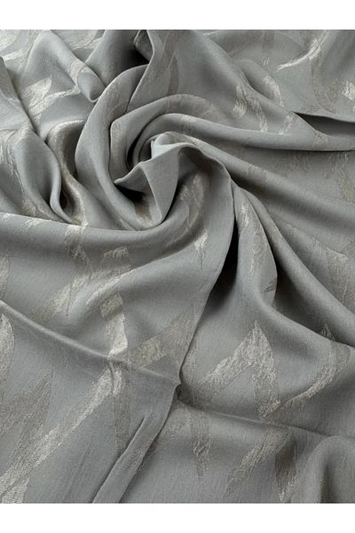 Armine Lyocell Silk Shawl 1002-1 Geometric Pattern Light Mink-1113-8