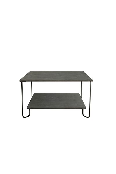 Mourah Home Marbo Modern Coffee Table Retro Grey Multipurpose H 45cm Retro Grey