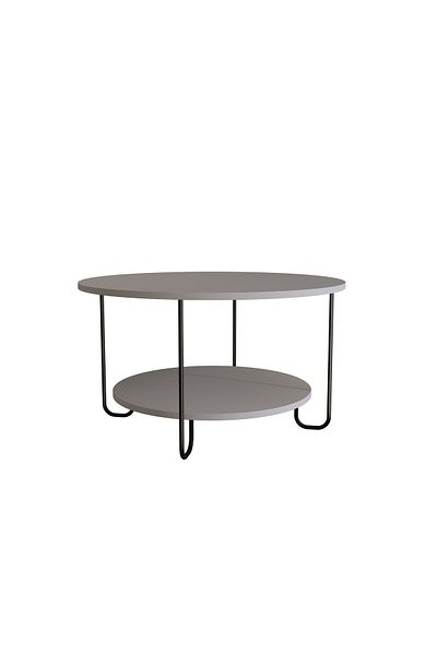 Mourah Home Corro Modern Coffee Table Mocha Grey Multipurpose H 45cm Light Mocha