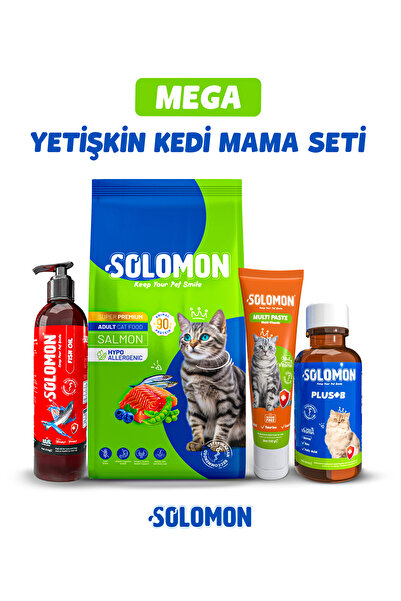 Mega Yetişkin Kedi Mama Seti
