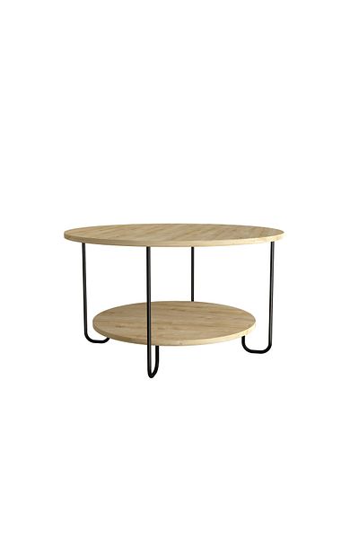 Mourah Home Corro Modern Coffee Table Oak Multipurpose H 45cm Oak