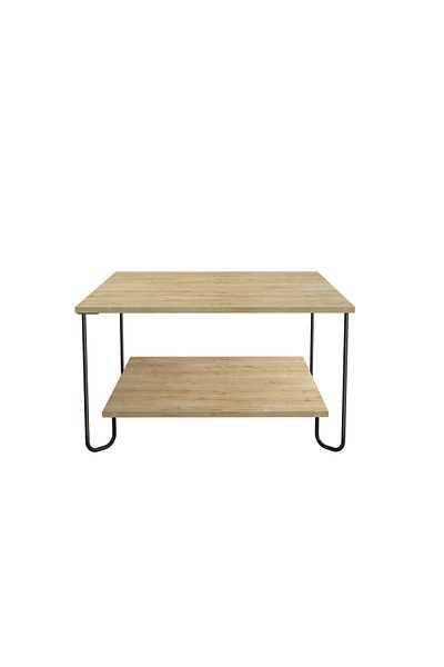 Mourah Home Marbo Modern Coffee Table Oak Multipurpose H 45cm Oak