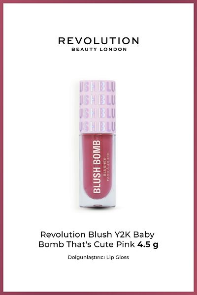 Revolution Y2K Blush Bomb - Liquid Blush That's Cute Pink