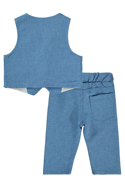 Concept. Blue Concept 4-Piece Set for Baby Boy - 6-18 Months