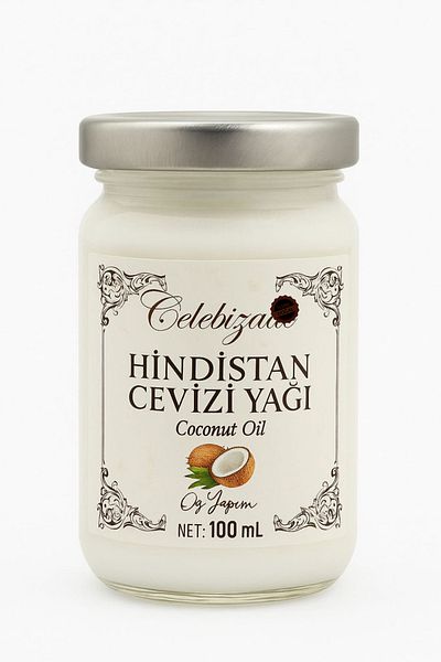 OrdoVeni 100% Pure Coconut Oil 100 ml - Nature and Purity