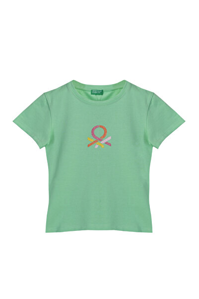 United Colors of Benetton Μπλουζάκι για κορίτσια Benetton United Colors BNT-G21242