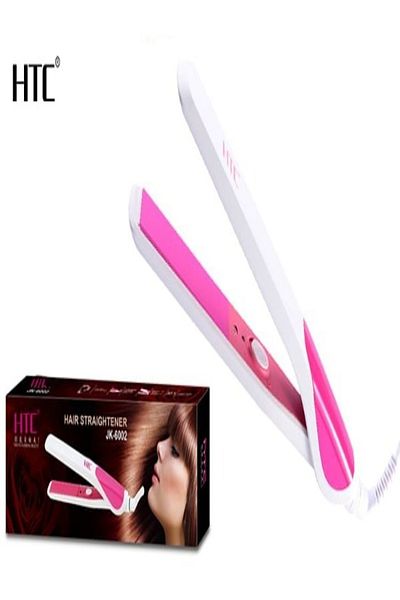 HTC Hair Straightener JK-6002 Pink 12inch