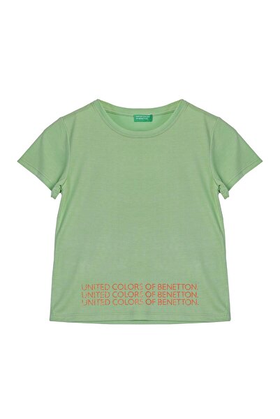 United Colors of Benetton Μπλουζάκι για κορίτσια BNT-G21286
