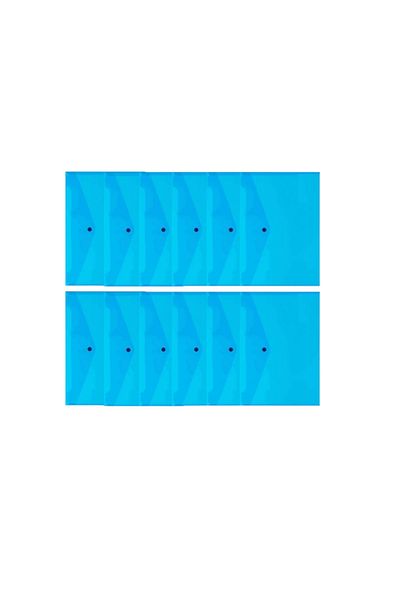 Stilo STİLO Blue Snap File - 1 Dozen = 12 Pieces
