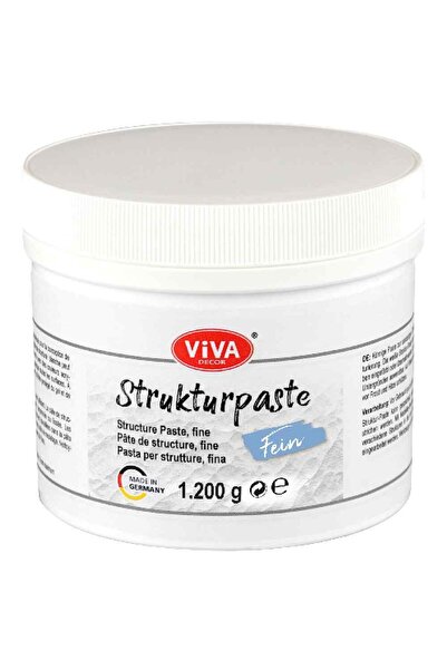 Viva Decor pastă texturantă albă, 1,2 kg fină