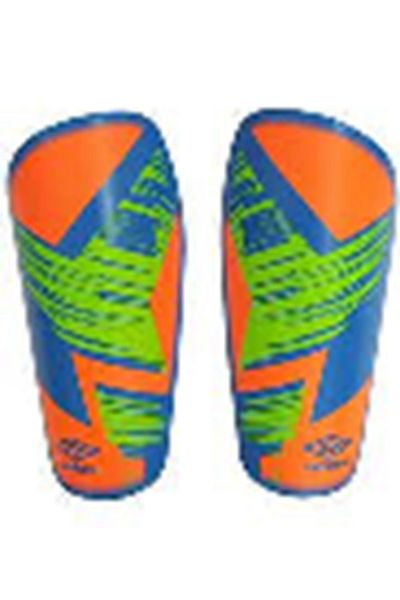 UMBRO Shin Guard Straps Shin Guard Velcro - Orange-Green - S