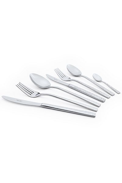 Maxx Doria Ivy 12-Person 84 Piece Fork Spoon Knife Set PA1023