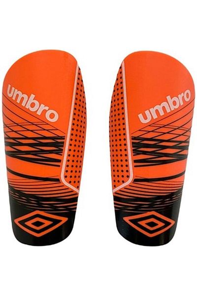 UMBRO Shin Guard Straps Shin Guard Velcro - Πορτοκαλί-μαύρο - S