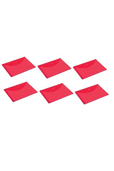 Stilo STİLO 140 Micron Red Snap File - 6 Pieces