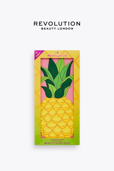 I HEART REVOLUTION I Heart Rev.- Pineapple Flavored Eyeshadow Palette Ice Cream