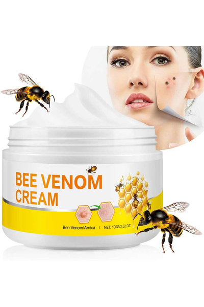 NOVA KISS Cremă cu venin de albine pentru îndepărtarea alunițelor și negilor, 100 g