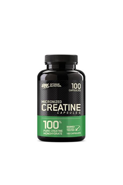 Optimum Nutrition 100 Capsules Creatine 2500 Caps Creatine