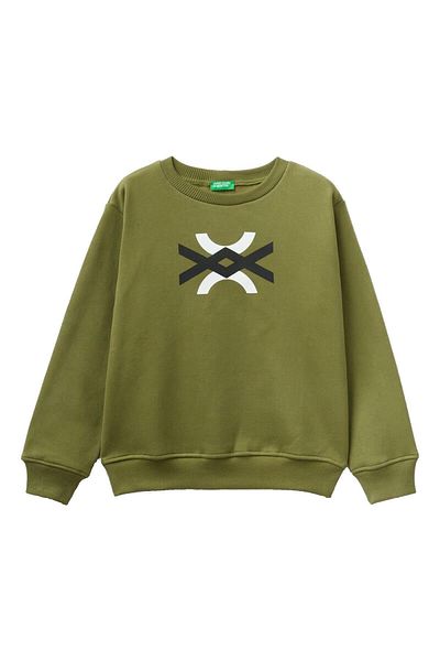 United Colors of Benetton Boy's Sweatshirt 3Eb5C10Ej