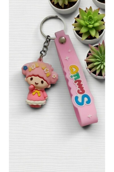 FAMEMUS ACCESSORY Accesoriu pentru geanta pentru breloc din silicon 3d My Mel...