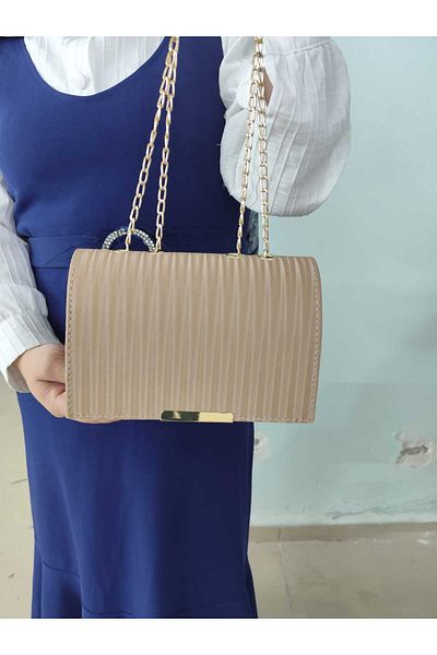 DEMBAGS Women's Arm and Shoulder Bag Striped Model