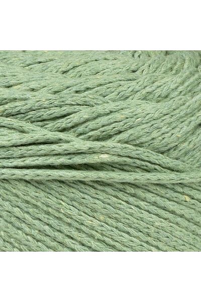 Kürkçü Han Premium Macrame Σχοινί 3mm 200gr 120m, 85% Αναγεννημένο Βαμβάκι Πλεξίματος - Πράσινο Φιστίκι