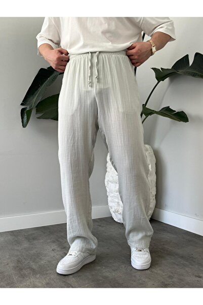 Quik-max MÜSLİN BAGGY KALIP PANTOLON