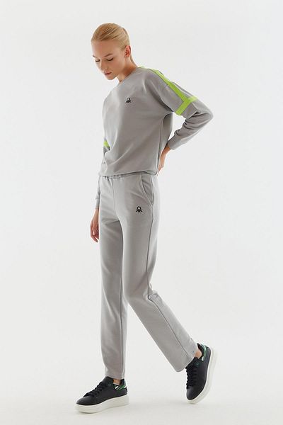 United Colors of Benetton Γυναικείο φαρδύ παντελόνι Bnt-w20745