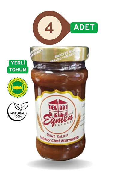 HEPSİ ANADOLU EYMEN YÖRESEL BUĞDAY ÇİMİ MARMELATI(UĞUT TATLISI)360gr.lık 4 ADET