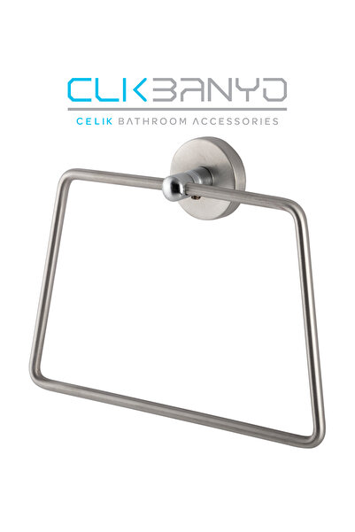 ÇELİK BANYO EKOL HAVLULUK MAT 304 PASLANMAZ ( 10 YIL PASLANMAZ GARANTİLİ )