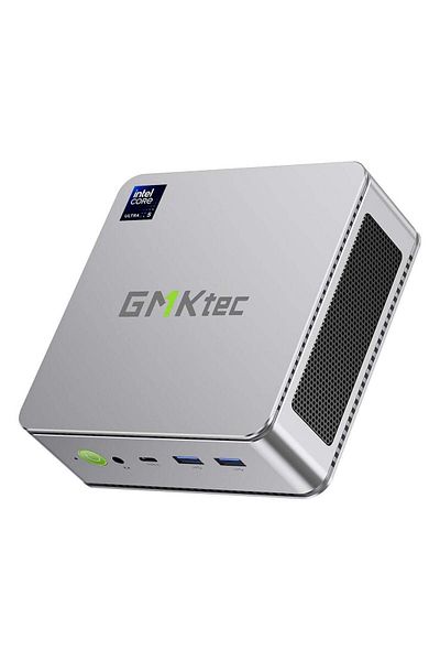 GMKtec جهاز كمبيوتر مكتبي صغير الحجم للغاية من GMKtec Nucbox K9 بمعالج Intel Core Ultra 5 125H