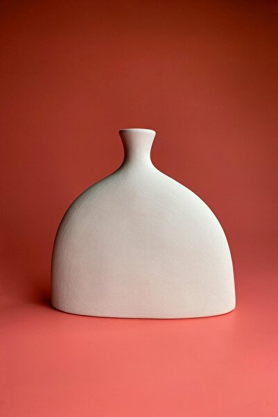 Ref-San Nordic Vazo - Seramik Bisküvi (Ham Ürün)