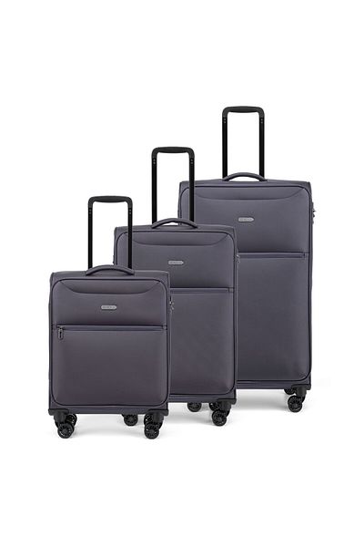 Epic Jupiter 4x 4 Wheels Suitcase Set 3-piece