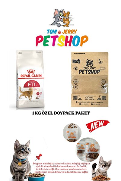 Royal Canin TOM&JERRYPETSHOP - Fit32 Yetişkin Kedi Maması 1 Kg